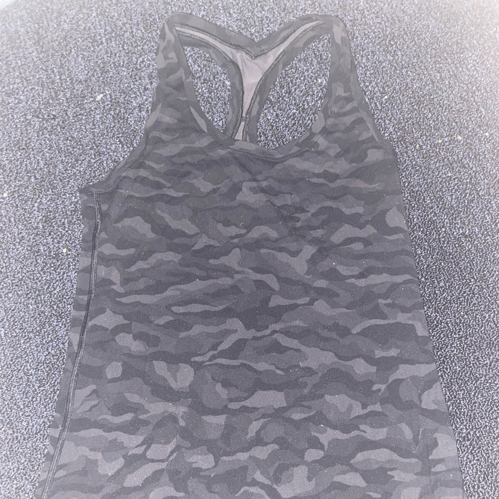 Lululemon full length camo racerback tank